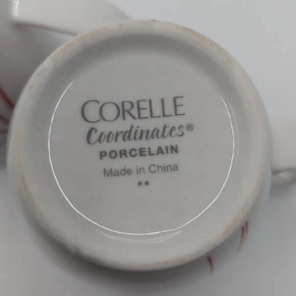 Corelle Coordinates Daisy Days Porcelain Coffee Mugs Set Of 2 - Picture 9 of 10